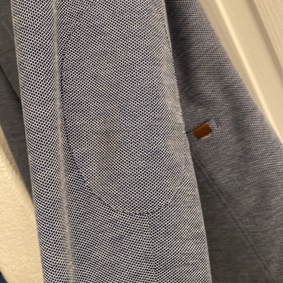 ZARA SPORT COAT BLUE SIZE 42 R PRE OWNED - Picture 5 of 10